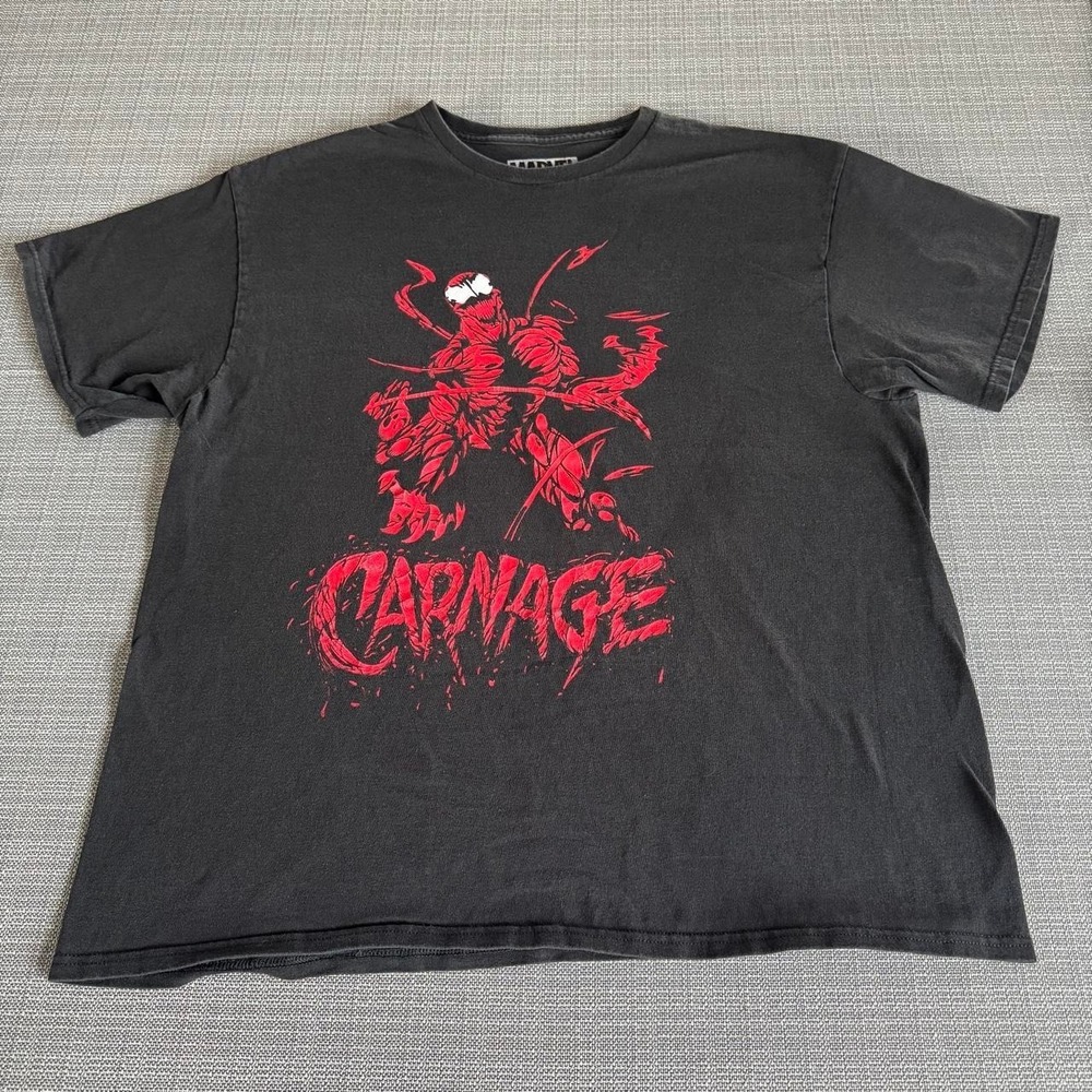 Marvel Carnage Venom Cotton Mens T-Shirt Size XL